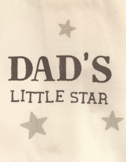 IDEXE csillagmintás fehér body