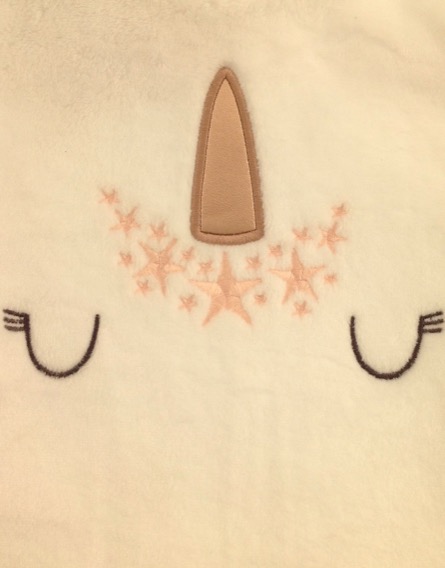 George unikornisos fehér pizsama felső