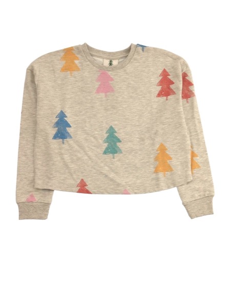 George fenyőfa mintás felső