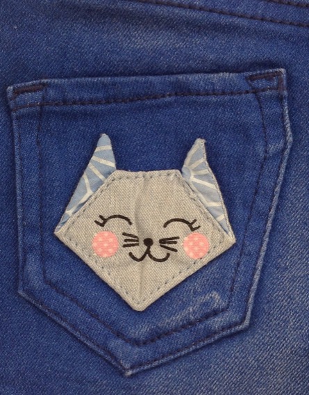 H&M cica mintás baba rövidnadrág