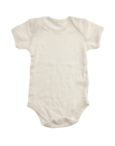 Matalan fehér rövidujjú body