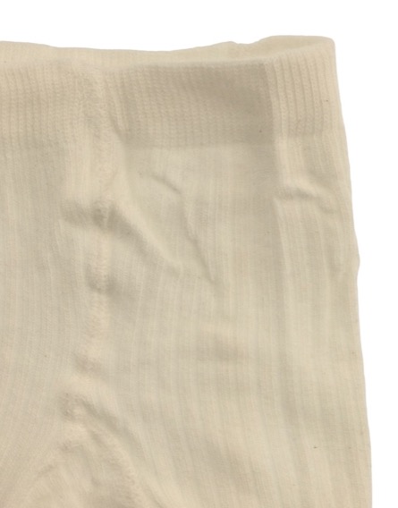 IDEXE bordázott törtfehér harisnya