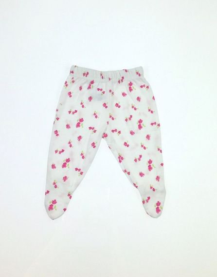 St. Bernard rózsaszín virágos baba hosszúnadrág