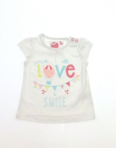 Tu színes feliratos baba póló