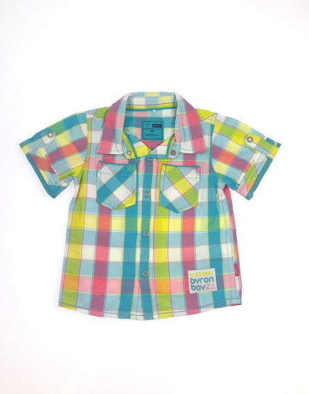 Name It színes kockás kisfiú ing