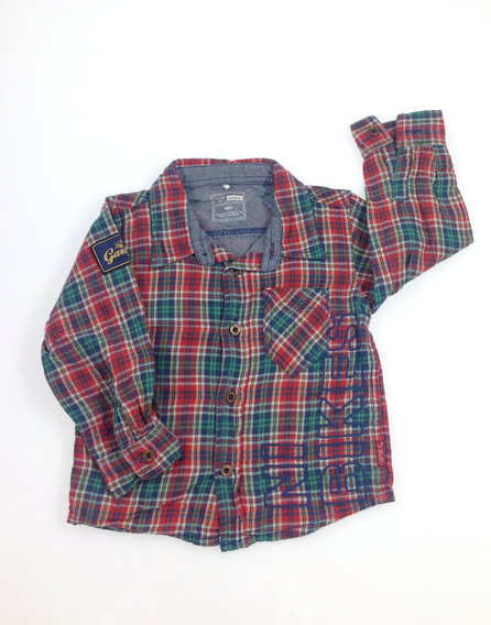 Name It színes kockás kisfiú ing