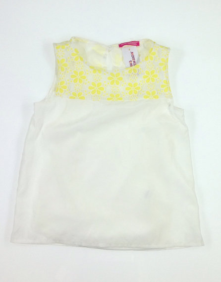 Y.d csipke berakásos kislány ujjatlan blúz atlétával