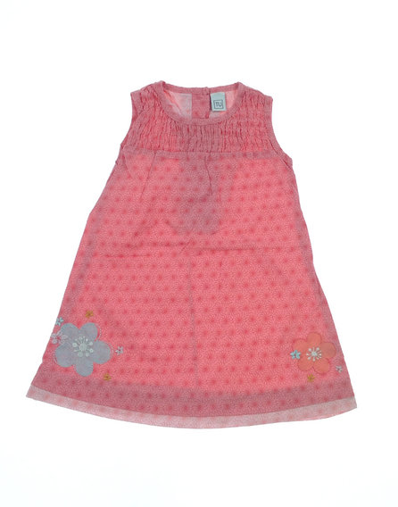 Tu virág mintás baba ruha