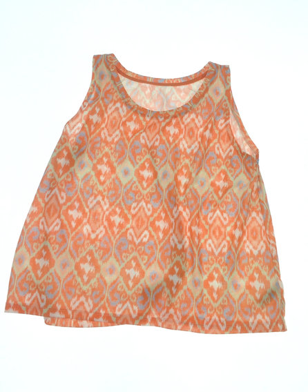 St. Bernard absztrakt mintás kislány atléta