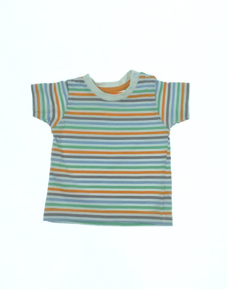 Nutmeg csíkos baba póló